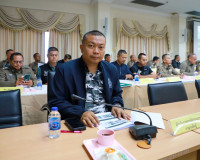 จังหวัดสุราษฎร์ธานี ประชุมคณะกรรมการรักษาความมั่นคงและความสง ... พารามิเตอร์รูปภาพ 15