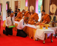 จังหวัดสุราษฎร์ธานี จัดพิธีบำเพ็ญกุศลสวดพระอภิธรรม อุทิศถวาย ... พารามิเตอร์รูปภาพ 8