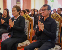จังหวัดสุราษฎร์ธานี จัดพิธีบำเพ็ญกุศลสวดพระอภิธรรม อุทิศถวาย ... พารามิเตอร์รูปภาพ 16