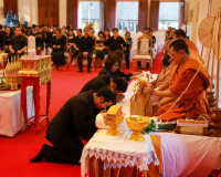 จังหวัดสุราษฎร์ธานี จัดพิธีบำเพ็ญกุศลสวดพระอภิธรรม อุทิศถวาย ... พารามิเตอร์รูปภาพ 22