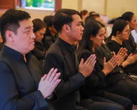 จังหวัดสุราษฎร์ธานี จัดพิธีบำเพ็ญกุศลสวดพระอภิธรรม อุทิศถวาย ... พารามิเตอร์รูปภาพ 34