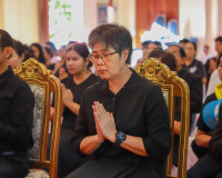 จังหวัดสุราษฎร์ธานี จัดพิธีบำเพ็ญกุศลสวดพระอภิธรรม อุทิศถวาย ... พารามิเตอร์รูปภาพ 36