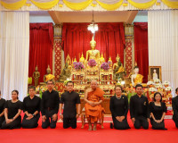 จังหวัดสุราษฎร์ธานี จัดพิธีบำเพ็ญกุศลสวดพระอภิธรรม อุทิศถวาย ... พารามิเตอร์รูปภาพ 37