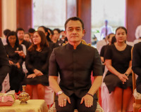 จังหวัดสุราษฎร์ธานี จัดพิธีบำเพ็ญกุศลสวดพระอภิธรรม อุทิศถวาย ... พารามิเตอร์รูปภาพ 39