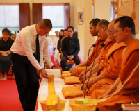 จังหวัดสุราษฎร์ธานี จัดพิธีบำเพ็ญกุศลสวดพระอภิธรรม อุทิศถวาย ... พารามิเตอร์รูปภาพ 45