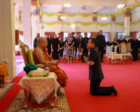 จังหวัดสุราษฎร์ธานี จัดพิธีบำเพ็ญกุศลสวดพระอภิธรรม อุทิศถวาย ... พารามิเตอร์รูปภาพ 46