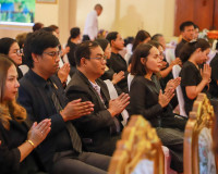 จังหวัดสุราษฎร์ธานี จัดพิธีบำเพ็ญกุศลสวดพระอภิธรรม อุทิศถวาย ... พารามิเตอร์รูปภาพ 50