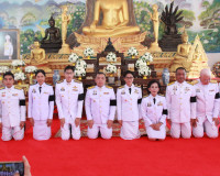 จังหวัดสุราษฎร์ธานีจัดพิธีบำเพ็ญกุศลและทำบุญตักบาตร ในวาระคร ... พารามิเตอร์รูปภาพ 12