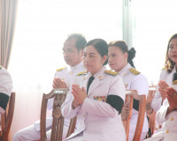 จังหวัดสุราษฎร์ธานีจัดพิธีบำเพ็ญกุศลและทำบุญตักบาตร ในวาระคร ... พารามิเตอร์รูปภาพ 20