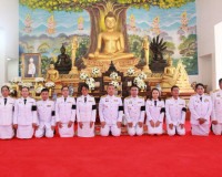 จังหวัดสุราษฎร์ธานีจัดพิธีบำเพ็ญกุศลและทำบุญตักบาตร ในวาระคร ... พารามิเตอร์รูปภาพ 28