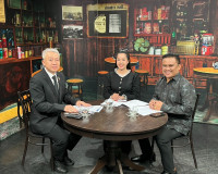 รองผู้ว่าราชการจังหวัดสุราษฎร์ธานี ให้สัมภาษณ์สดรายการ “แหลง ... พารามิเตอร์รูปภาพ 4