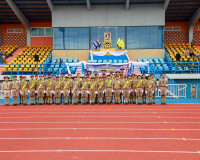 ผู้ว่าฯ สุราษฎร์ธานี นำลูกเสือ-เนตรนารี ทบทวนคำปฏิญาณและสวนส ... พารามิเตอร์รูปภาพ 14