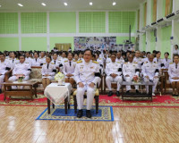 รองผู้ว่าราชการจังหวัดสุราษฎร์ธานี เป็นประธาน ในพิธีถวายพระพ ... พารามิเตอร์รูปภาพ 5
