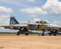 กองบิน 7 จัดงานครบรอบ 15 ปี Gripen C/D และ Saab 340 AEW&amp;C ย้ ... พารามิเตอร์รูปภาพ 17