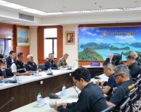 รองผู้ว่าราชการจังหวัดสุราษฎร์ธานี เป็นประธานการประชุม เพื่อ ... พารามิเตอร์รูปภาพ 7