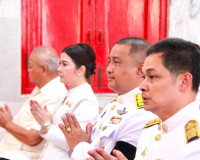 ผู้ว่าฯ สุราษฎร์ธานี เป็นประธานพิธีสมโภชและถวายเทียนพรรษาพระ ... พารามิเตอร์รูปภาพ 14