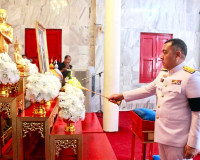 ผู้ว่าฯ สุราษฎร์ธานี เป็นประธานพิธีสมโภชและถวายเทียนพรรษาพระ ... พารามิเตอร์รูปภาพ 42