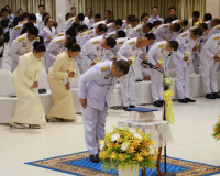 จังหวัดสุราษฎร์ธานี จัดพิธีถวายเครื่องราชสักการะและจุดเทียนถ ... พารามิเตอร์รูปภาพ 4