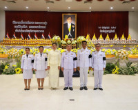 จังหวัดสุราษฎร์ธานี จัดพิธีถวายเครื่องราชสักการะและจุดเทียนถ ... พารามิเตอร์รูปภาพ 10