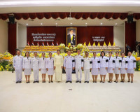 จังหวัดสุราษฎร์ธานี จัดพิธีถวายเครื่องราชสักการะและจุดเทียนถ ... พารามิเตอร์รูปภาพ 11