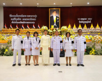 จังหวัดสุราษฎร์ธานี จัดพิธีถวายเครื่องราชสักการะและจุดเทียนถ ... พารามิเตอร์รูปภาพ 19