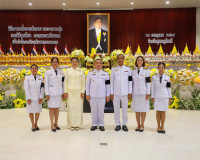 จังหวัดสุราษฎร์ธานี จัดพิธีถวายเครื่องราชสักการะและจุดเทียนถ ... พารามิเตอร์รูปภาพ 25