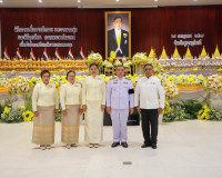 จังหวัดสุราษฎร์ธานี จัดพิธีถวายเครื่องราชสักการะและจุดเทียนถ ... พารามิเตอร์รูปภาพ 51