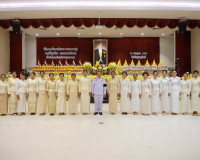 จังหวัดสุราษฎร์ธานี จัดพิธีถวายเครื่องราชสักการะและจุดเทียนถ ... พารามิเตอร์รูปภาพ 54