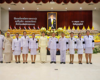 จังหวัดสุราษฎร์ธานี จัดพิธีถวายเครื่องราชสักการะและจุดเทียนถ ... พารามิเตอร์รูปภาพ 64