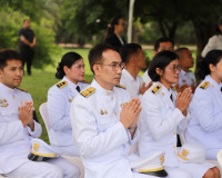 ผู้ว่าราชการจังหวัดสุราษฎร์ธานีนำพสกนิกรชาวสุราษฎร์ธานี ร่วม ... พารามิเตอร์รูปภาพ 32