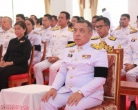 จังหวัดสุราษฎร์ธานีจัดพิธีบำเพ็ญกุศลและทำบุญตักบาตร ในวาระคร ... พารามิเตอร์รูปภาพ 20