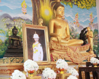 จังหวัดสุราษฎร์ธานีจัดพิธีบำเพ็ญกุศลและทำบุญตักบาตร ในวาระคร ... พารามิเตอร์รูปภาพ 59