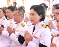 จังหวัดสุราษฎร์ธานีจัดพิธีบำเพ็ญกุศลและทำบุญตักบาตร ในวาระคร ... พารามิเตอร์รูปภาพ 61