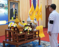 รองผู้ว่าราชการจังหวัดสุราษฎร์ธานี เป็นประธาน ในพิธีประดับแผ ... พารามิเตอร์รูปภาพ 5