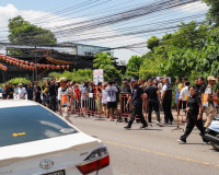 สุราษฎร์ธานีซ้อมแผนดับเพลิงและอพยพหนีไฟในสถานบริการ ยกระดับม ... พารามิเตอร์รูปภาพ 5