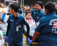 สุราษฎร์ธานีซ้อมแผนดับเพลิงและอพยพหนีไฟในสถานบริการ ยกระดับม ... พารามิเตอร์รูปภาพ 24