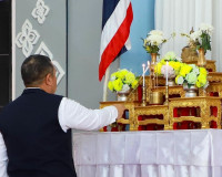 พ่อเมืองสุราษฎร์ฯ นำหน่วยบำบัดทุกข์ บำรุงสุข ลงพื้นที่อำเภอช ... พารามิเตอร์รูปภาพ 74