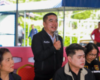 พ่อเมืองสุราษฎร์ฯ นำหน่วยบำบัดทุกข์ บำรุงสุข ลงพื้นที่อำเภอช ... พารามิเตอร์รูปภาพ 88