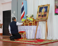 พ่อเมืองสุราษฎร์ฯ นำหน่วยบำบัดทุกข์ บำรุงสุข ลงพื้นที่อำเภอช ... พารามิเตอร์รูปภาพ 100