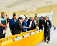 รองผู้ว่าราชการจังหวัดสุราษฎร์ธานี เป็นประธานเปิดการประชุมเส ... พารามิเตอร์รูปภาพ 8