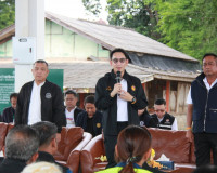 มท.4 ลงพื้นที่ ต.ปากหมาก อ.ไชยา ขับเคลื่อนนโยบายรัฐบาลและกระ ... พารามิเตอร์รูปภาพ 1
