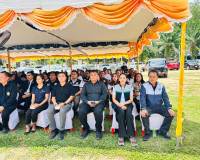 รองผู้ว่าราชการจังหวัดสุราษฎร์ธานี กล่าวแสดงความยินดีในพิธีเ ... พารามิเตอร์รูปภาพ 4