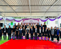 รองผู้ว่าราชการจังหวัดสุราษฎร์ธานี กล่าวแสดงความยินดีในพิธีเ ... พารามิเตอร์รูปภาพ 7