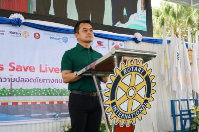 รองผู้ว่าฯ สุราษฎร์ธานี เปิดโครงการ “Safe Roads Save Lives b ... พารามิเตอร์รูปภาพ 1