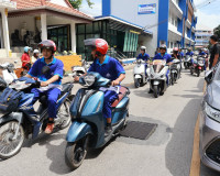 รองผู้ว่าฯ สุราษฎร์ธานี เปิดโครงการ “Safe Roads Save Lives b ... พารามิเตอร์รูปภาพ 22