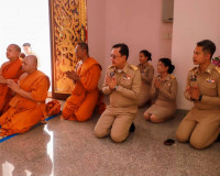 รองผู้ว่าราชการจังหวัดฯ เป็นประธาน ฝ่ายฆราวาส กล่าวต้อนรับ แ ... พารามิเตอร์รูปภาพ 9
