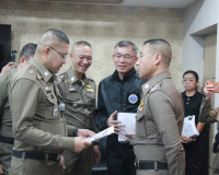 รอง ผบ.ตร. ลงพื้นที่สุราษฎร์ธานี ผนึกกำลังร่วมกรมการปกครองแล ... พารามิเตอร์รูปภาพ 18