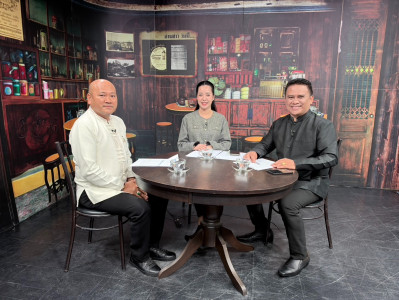 รองผู้ว่าราชการจังหวัดสุราษฎร์ธานี ออกรายการ “แหลงข่าวชาวใต้ ... พารามิเตอร์รูปภาพ 1