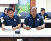จังหวัดสุราษฎร์ธานี ร่วมประชุมติดตามสถานการณ์สาธารณภัย เตรีย ... พารามิเตอร์รูปภาพ 1