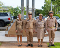 จังหวัดสุราษฎร์ธานี จัดกิจกรรมเคารพธงชาติ เนื่องใน "วันพระรา ... พารามิเตอร์รูปภาพ 20